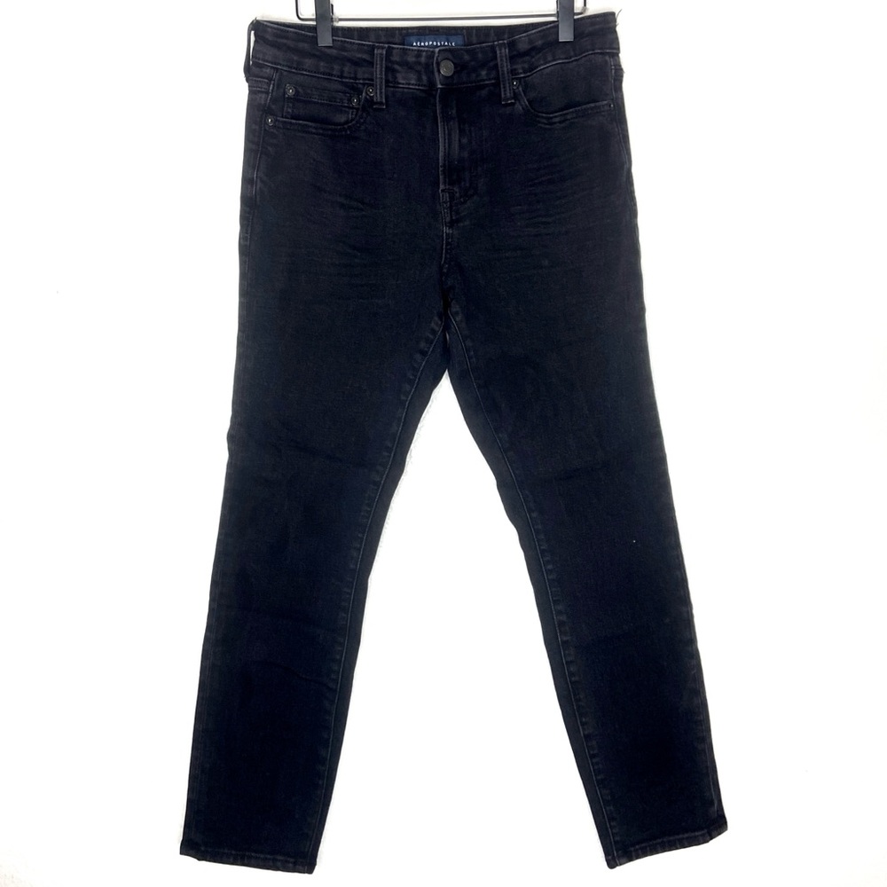 Aeropostale Black Jeans Athletic Skinny Size 30x30